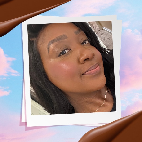 cloud skin makeup - deep skin tone