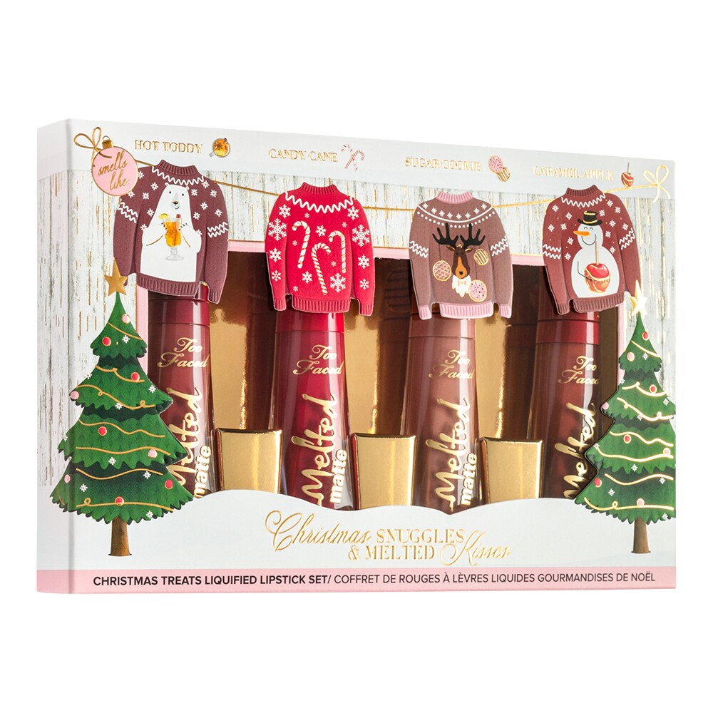 Christmas Snuggles And Melted Kisses Liquid Lipstick Set Toofaced